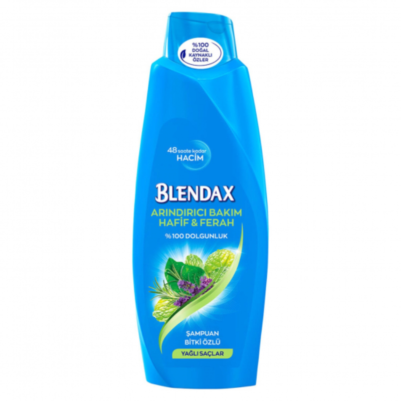 Blendax 500 ml Yağlı Saçlara Özle Bitki Özlü Şampuan