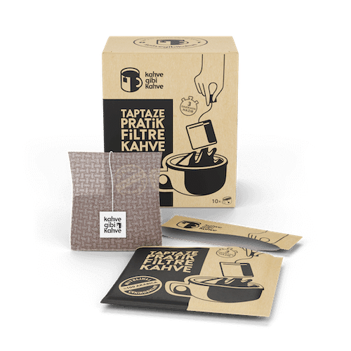 Kahve Gibi Kahve 9.5 gr Klasik Paket Pratik Filtre Kahve