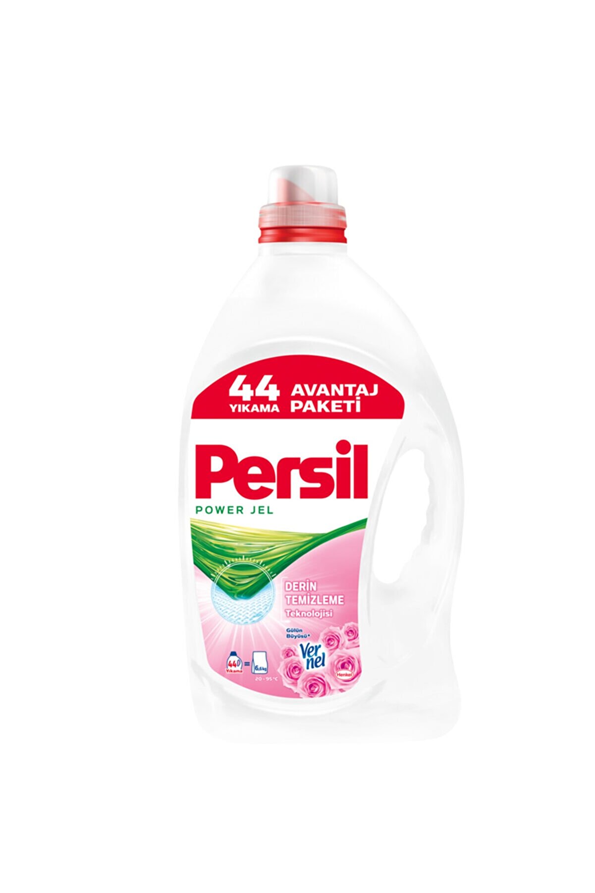 Persil 3.08 lt Power Jel Gülün Büyüsü Jel Çamaşır Deterjanı  44 Yıkama Avantaj  Paketi