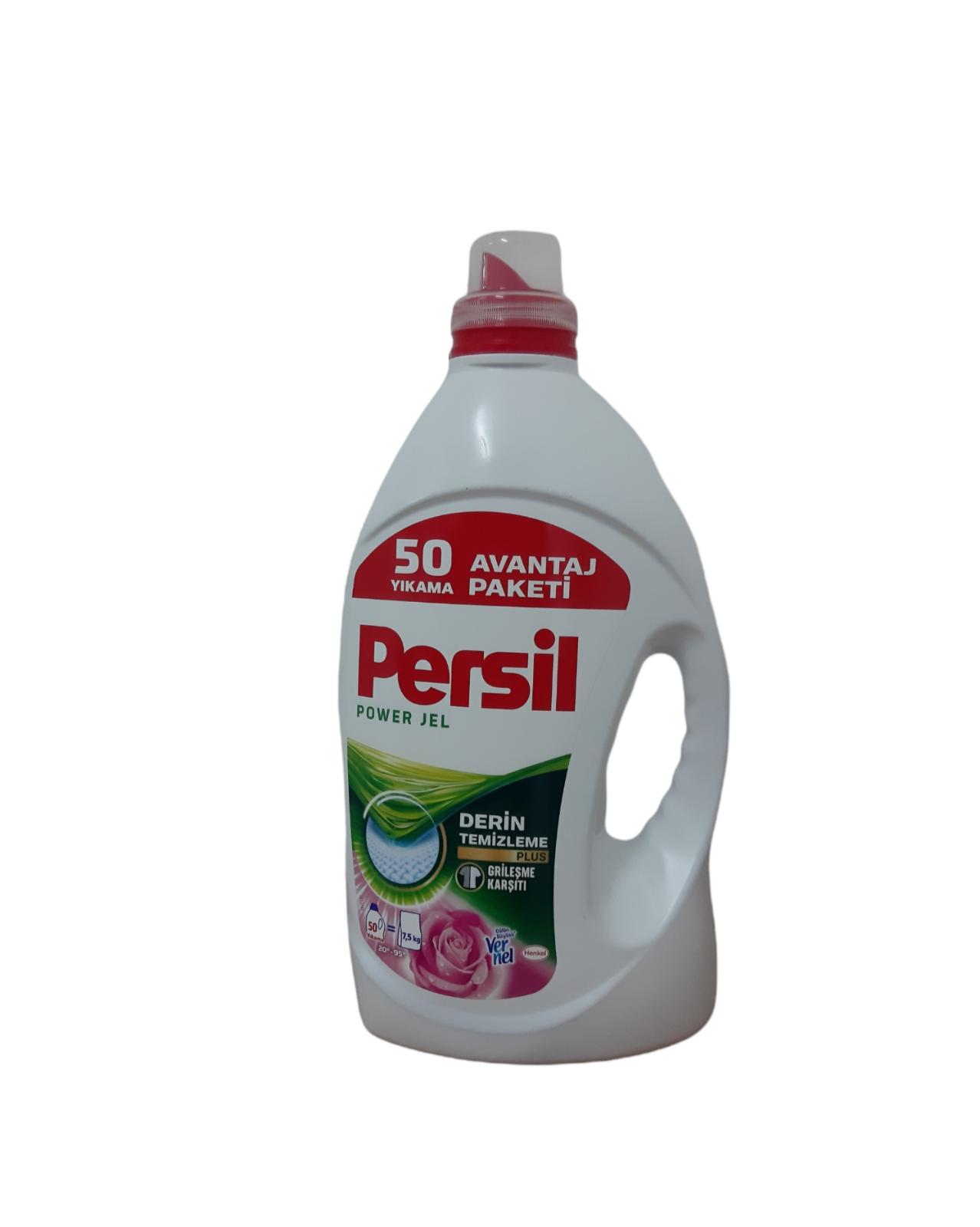 Persil  3.250 lt Power Jel Derin Temizleme Jel Çamaşır Deterjanı 50 Yıkama  Avantaj Paketi