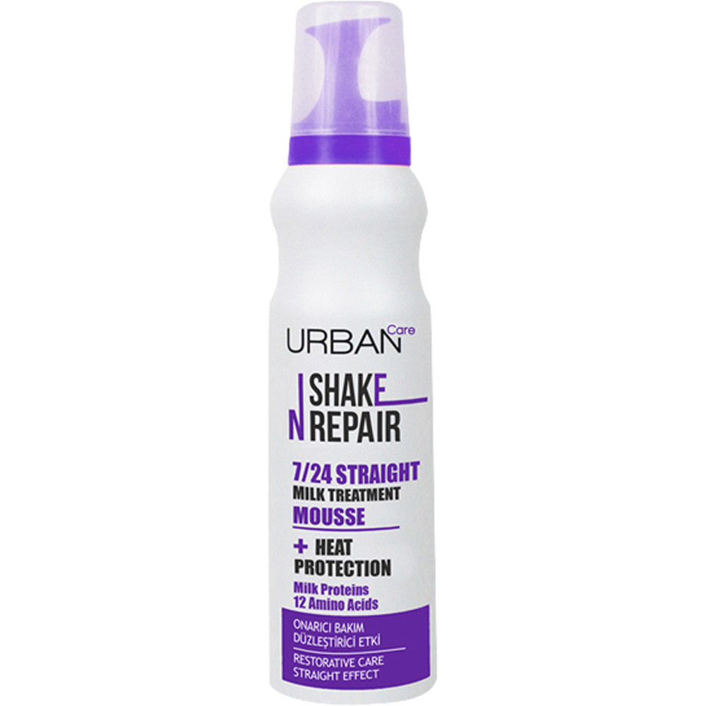 Urban Care 150 ml Shake N Repair Straight Düzleştirici Bakım Saç Köpüğü